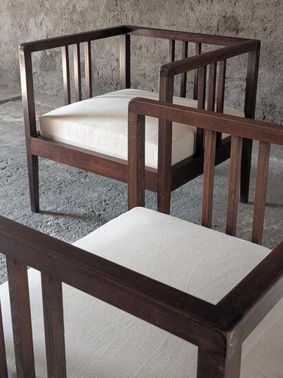 cubic armchairs 1920