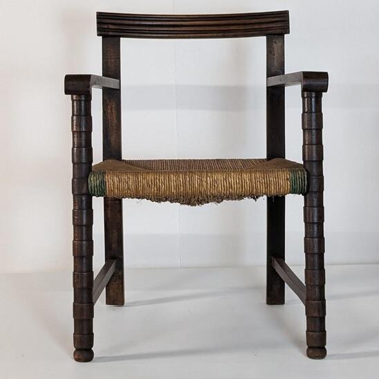 French craftman pair of chairs