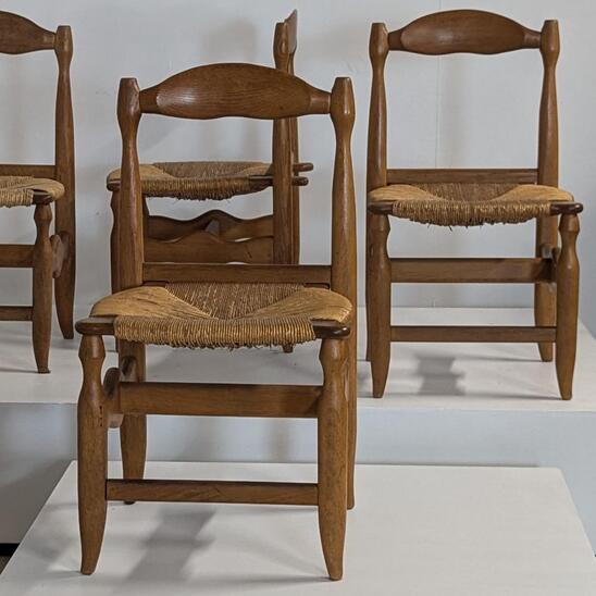 Guillerme and Chambron, 6 chairs