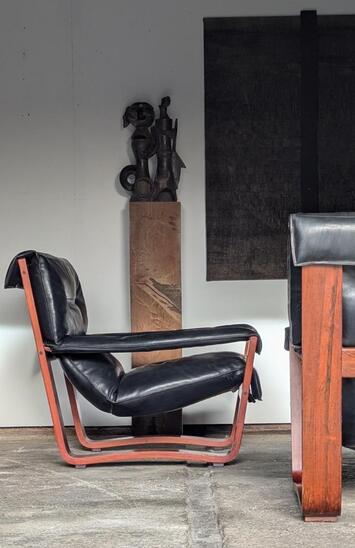 italian pair of 1960s armchairs