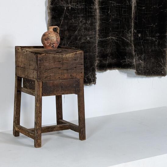 little primitive cabinet