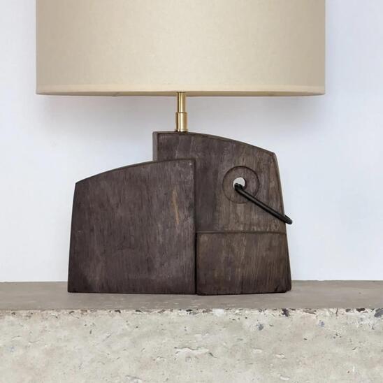 Nice arty 1950s table lampe 