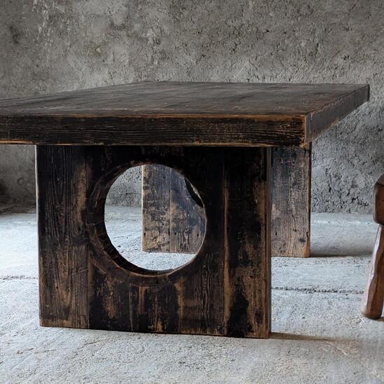 tall wabi-sabi table